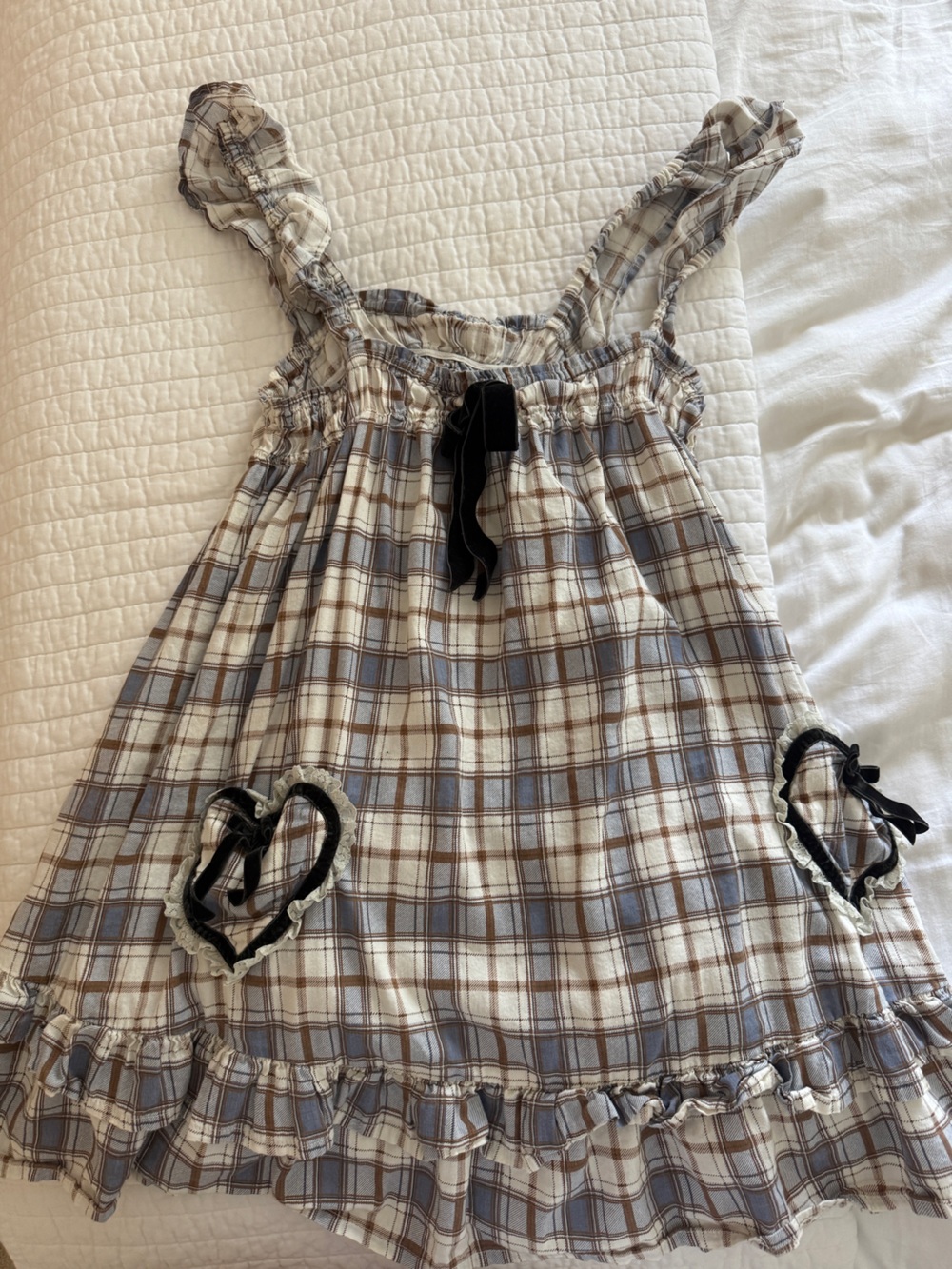 Out From Under — Women's Blue Hearts Desire Lounge Dress